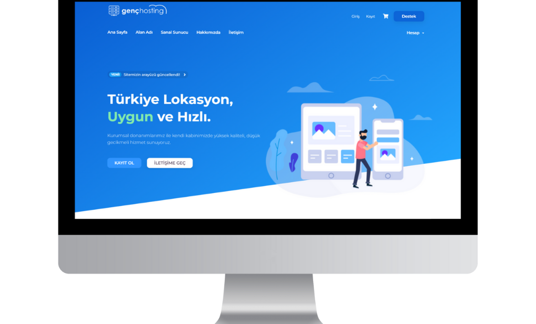 Genc.net.tr, sade ve düzenli bir sayfa yapısına sahip kurumsal bir web sitesi olarak tasarlandı. Menü ve alt sayfalar net şekilde kategorize edilmiş, kullanıcıların hızlı erişimi hedeflendi. Mobil uyumlu ve hızlı yüklenen site, kolay navigasyon ile kesintisiz deneyim sunuyor. Formlar ve canlı destek entegrasyonları ile etkileşim sağlanıyor.