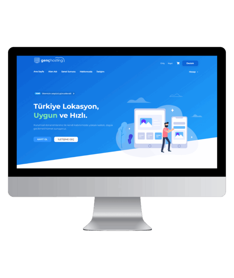 Genc.net.tr, sade ve düzenli bir sayfa yapısına sahip kurumsal bir web sitesi olarak tasarlandı. Menü ve alt sayfalar net şekilde kategorize edilmiş, kullanıcıların hızlı erişimi hedeflendi. Mobil uyumlu ve hızlı yüklenen site, kolay navigasyon ile kesintisiz deneyim sunuyor. Formlar ve canlı destek entegrasyonları ile etkileşim sağlanıyor.