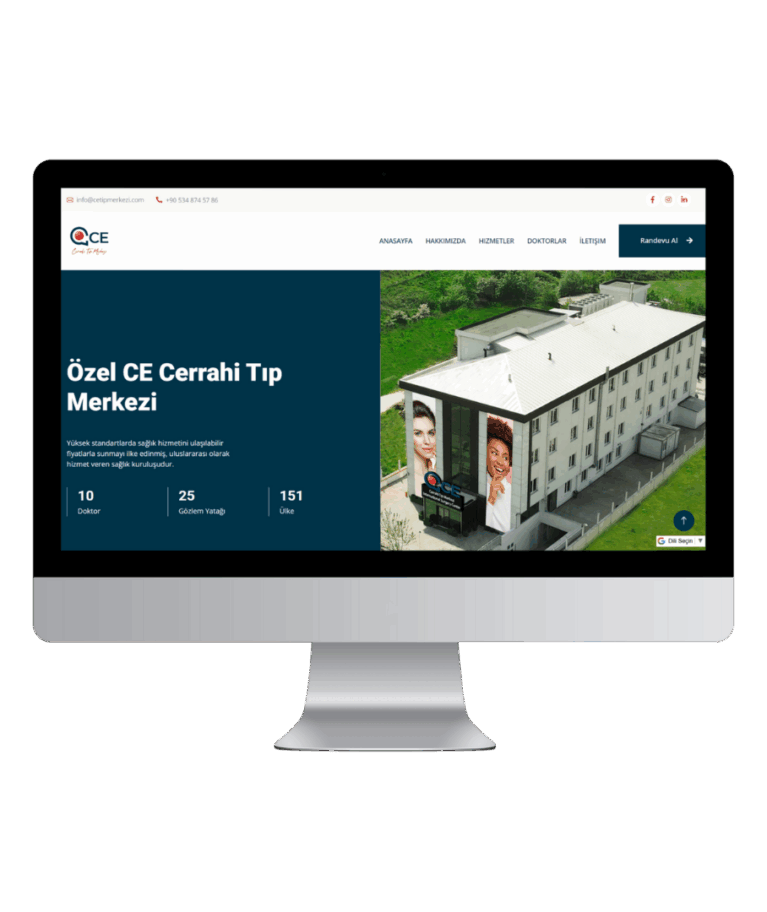 Cetipmerkezi.com, estetik cerrahi ve saç ekimi alanlarında uzmanlaşmış sağlık kuruluşu için modern ve kullanıcı dostu bir tasarımla hazırlandı. Mobil uyumlu yapısı ve hızlı sayfa yükleme performansıyla her cihazda kesintisiz erişim sağlıyor. Hizmetler, doktor bilgileri ve iletişim detayları net şekilde sunulurken, entegre randevu sistemi kullanıcı deneyimini kolaylaştırıyor.