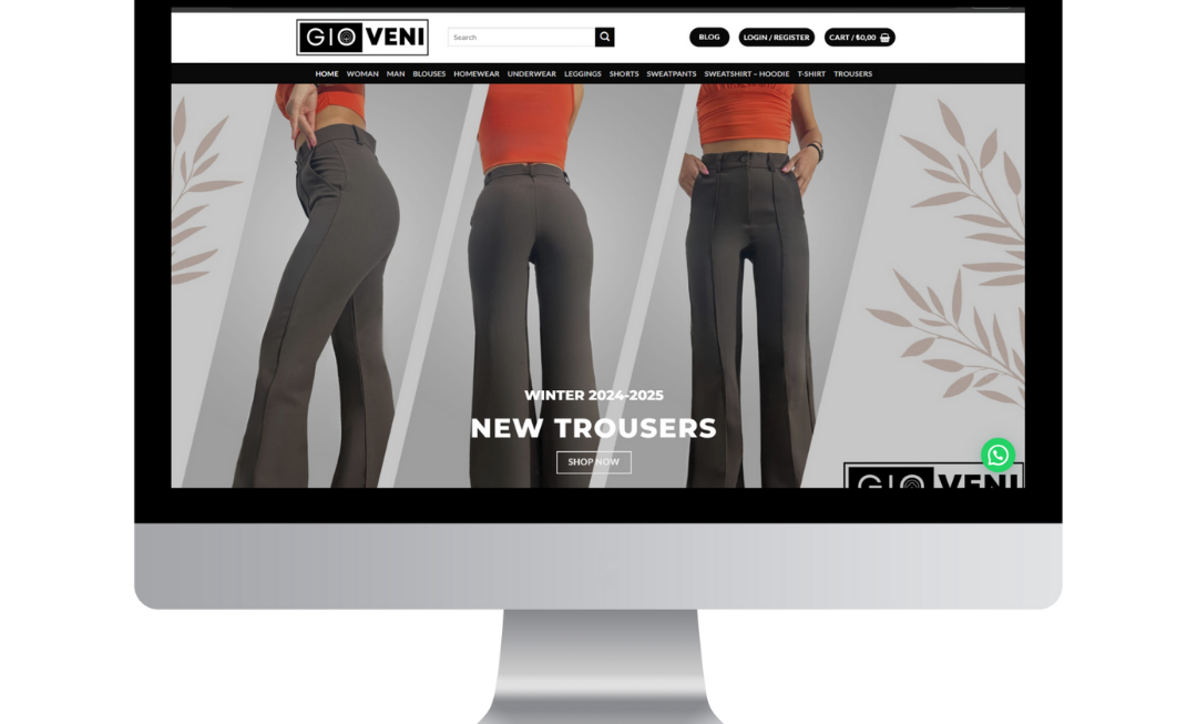 Gioveni Retail, ürün odaklı ve sade bir e-ticaret sitesi olarak tasarlandı. Kategorilere ayrılmış yapısıyla kullanıcıya net bir gezinme deneyimi sunarken, modern arayüzüyle güvenilir ve profesyonel bir izlenim yaratıyor. Ürün listeleme, sepet ve ödeme altyapısı aktif şekilde çalışıyor. Mobil uyumlu yapısı ve hızlı iletişim seçenekleriyle pratik bir alışveriş süreci sağlanıyor.